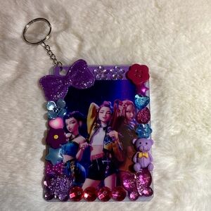K-Pop Demon Hunters Photocard Keychain